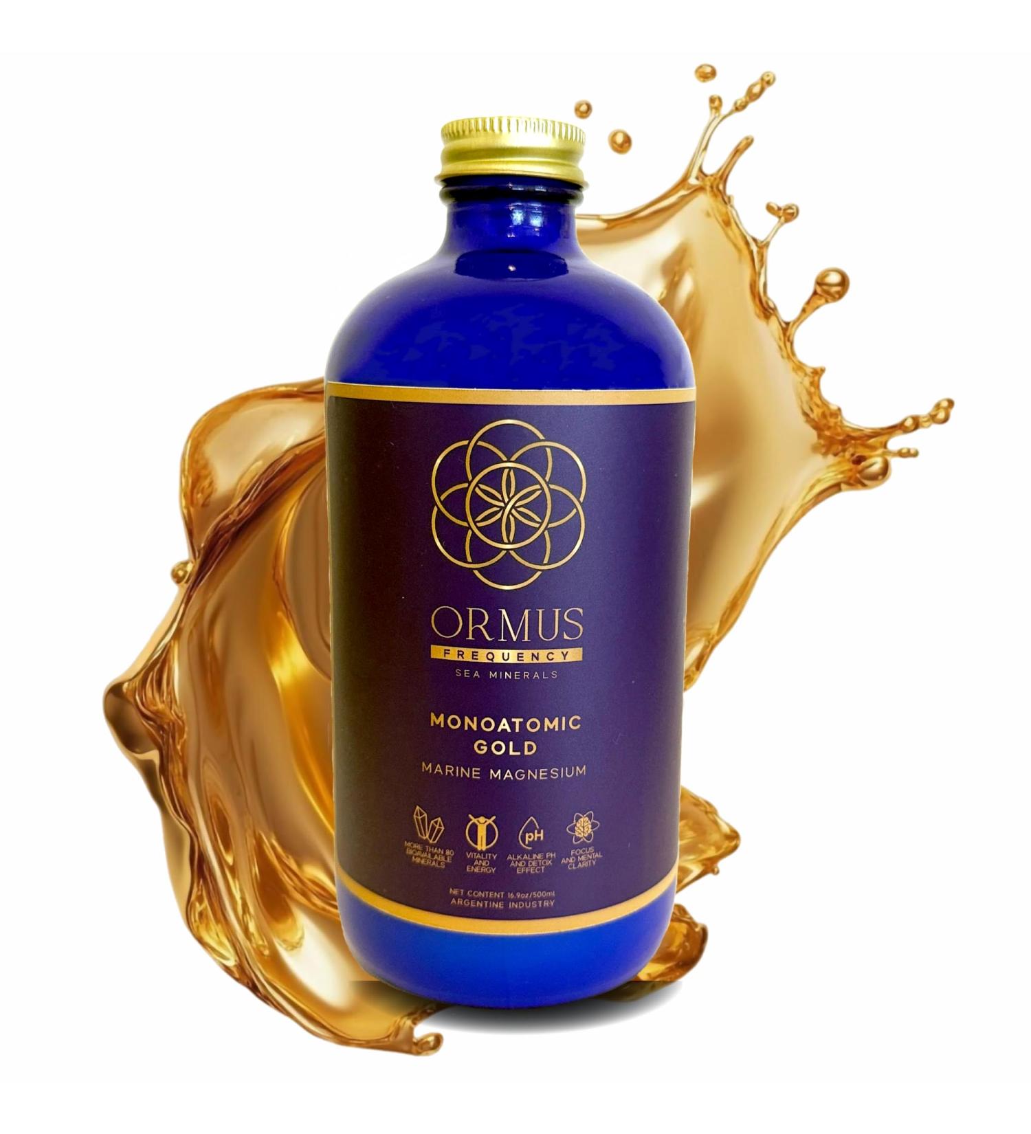 ORMUS PATAGONIA ARGENTINA - Pure Ormus Monoatomic Gold Liquid Minerals Supplements for Energy Mental Focus and Rejuvenation Enhance Stamina Vitality and Mental Clarity 500ml - Buy Online on GoSupps.com