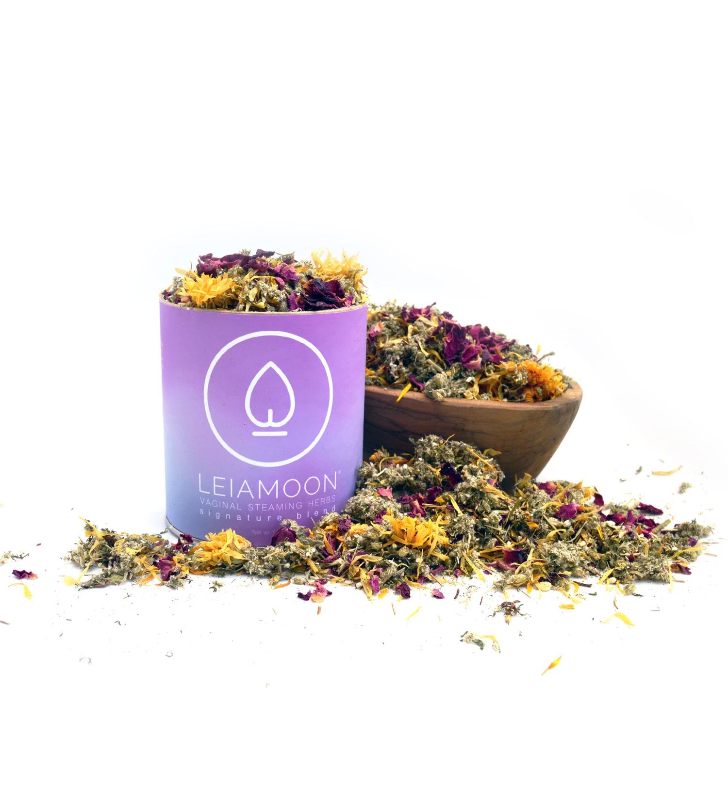 Leiamoon Signature Blend Yoni Steam Herbs for Cleansing and Toning - 1.5 oz (Pack of 1) - Buy Online on GoSupps.com