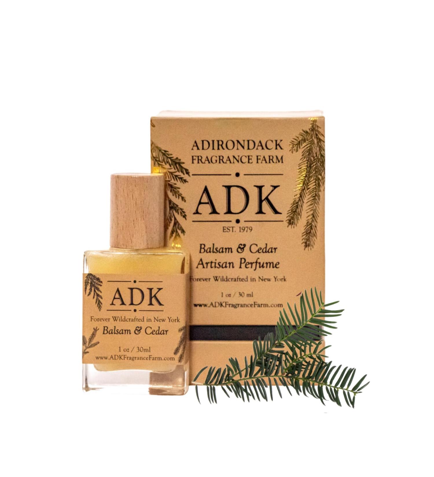 ADK Balsam & Cedar Artisan Perfume Spray 1 oz (30 mL) Natural Hypoallergenic & Clean Perfume for Women & Men with Notes of Bergamot Balsam Fir Cedarwood & Cedar Leaf 1 Fl Oz (Pack of 1) - Buy Online on GoSupps.com