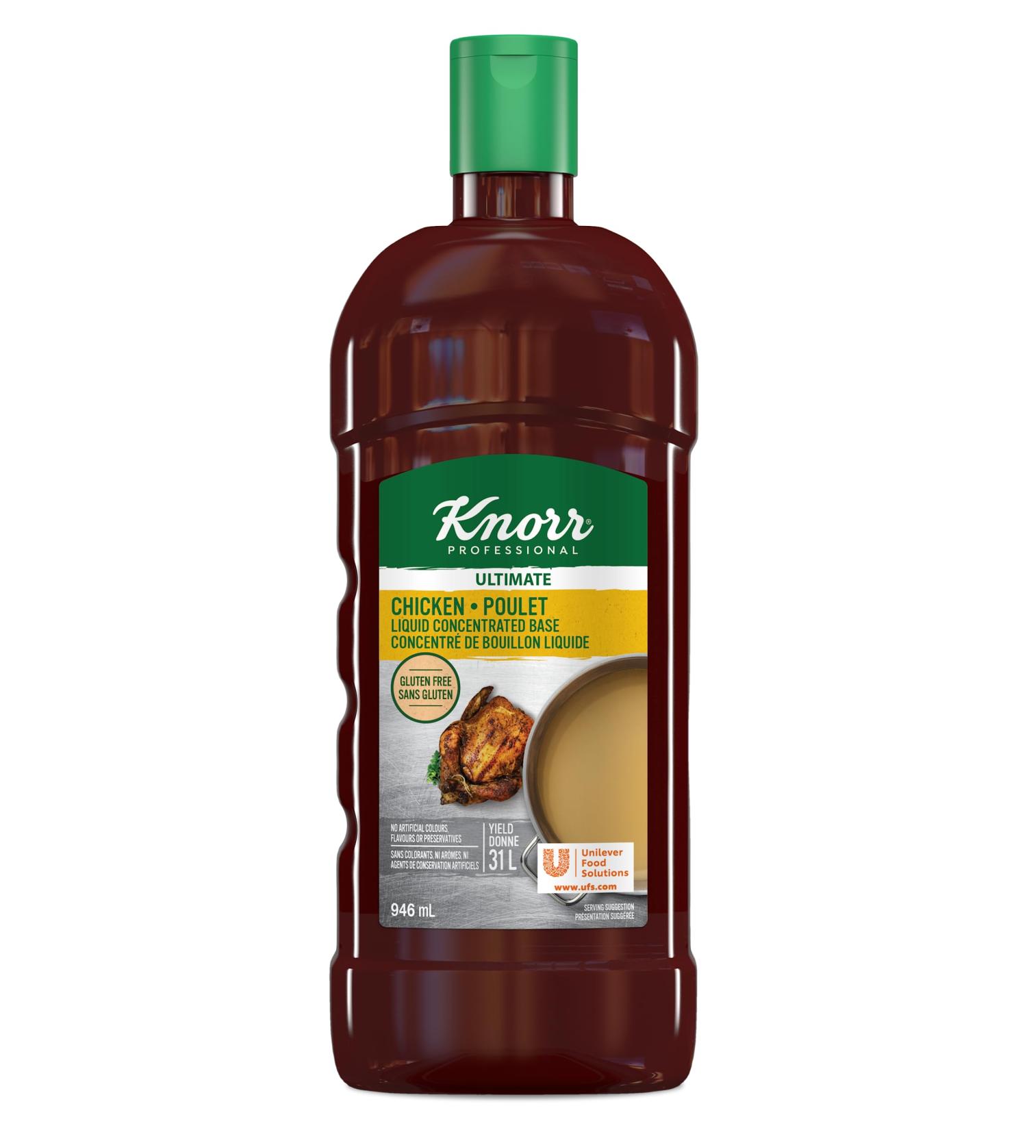 Knorr Liquid Concentrated Base Chicken Gluten Free 946 ml - Buy Online on GoSupps.com