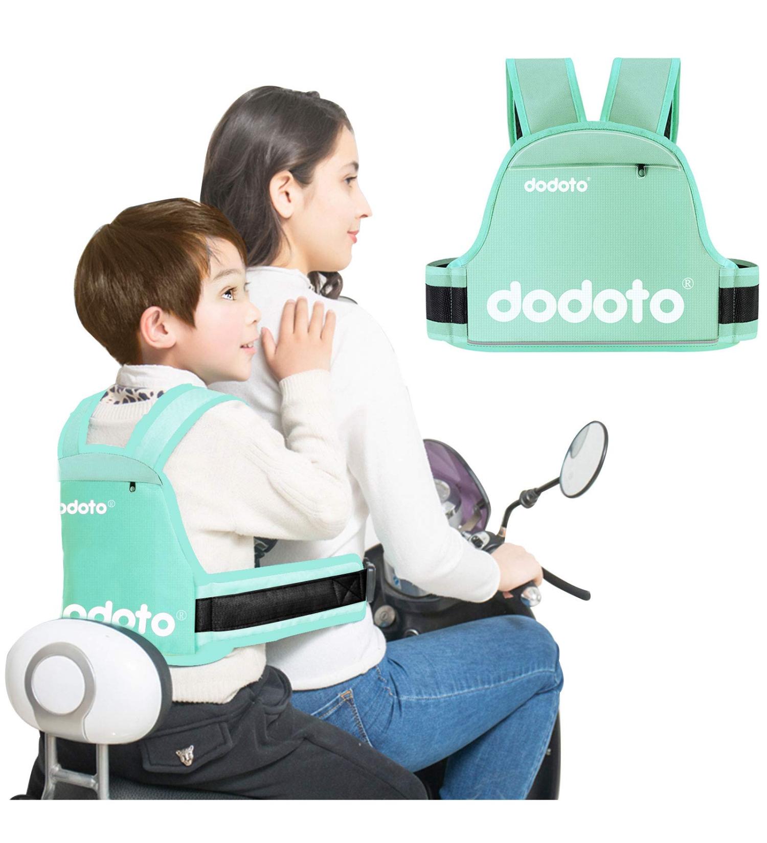 Buy AUVStar Kinder Motorcycle Seat Belt | Adjustable Gurtzeug for Kids 1-10 | Reflective Stripes | Safe & Stylish Green - Buy Online on GoSupps.com