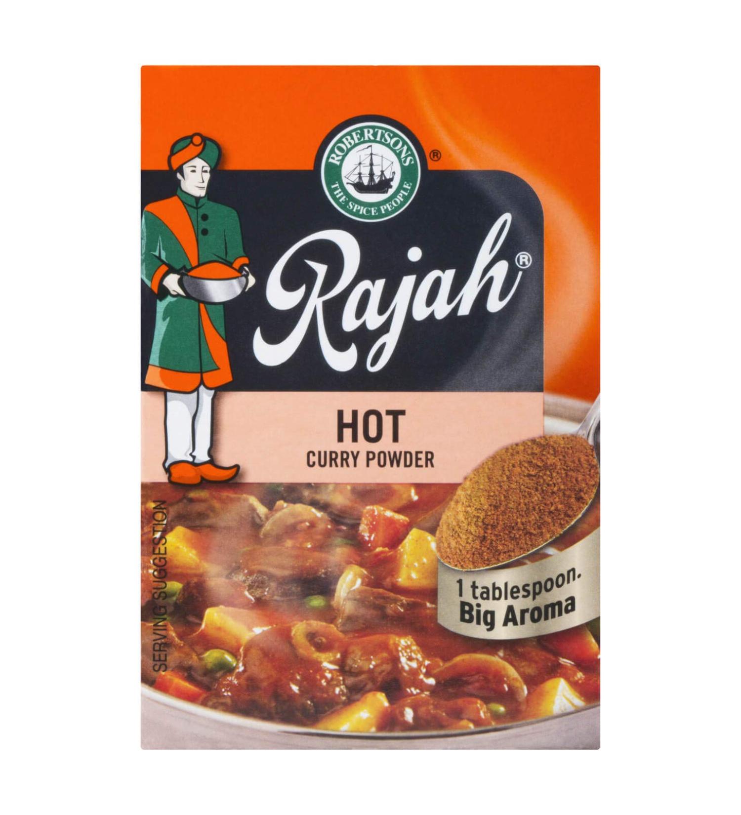 Rajah Curry Powder HOT - Imported From South Africa