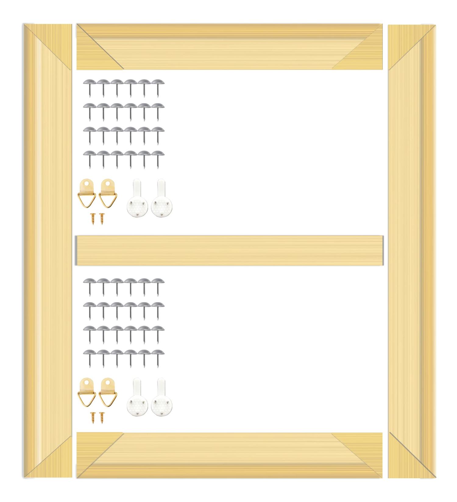 24x36 Inch Canvas Stretcher Bars Frame for Paint by Numbers, Oil Paintings, Prints, Posters - Extra Size for Wrapping Around the Frame | ECOIOU - Buy Online on GoSupps.com