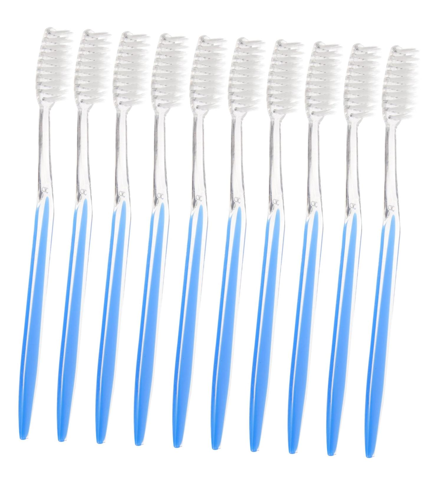 50 Disposable Camping Toothbrushes - Travel-friendly Mund Cleaning Brushes for On-the-Go Oral Care - Buy Online on GoSupps.com