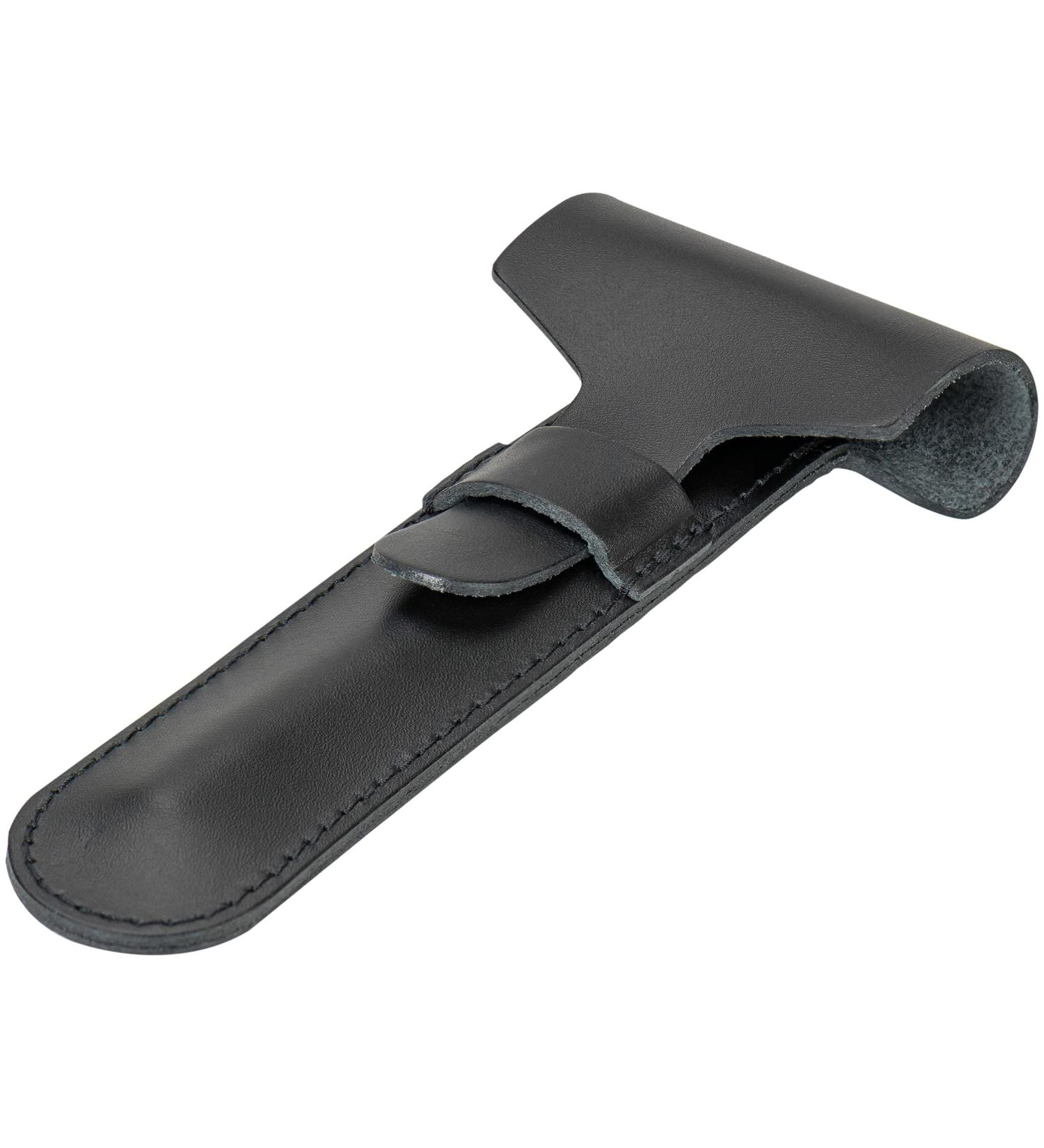MERKUR Leather Case Black 5002 | Premium Shaving Accessories | Ideal for Wet Shaving | Made in Germany - Buy Online on GoSupps.com
