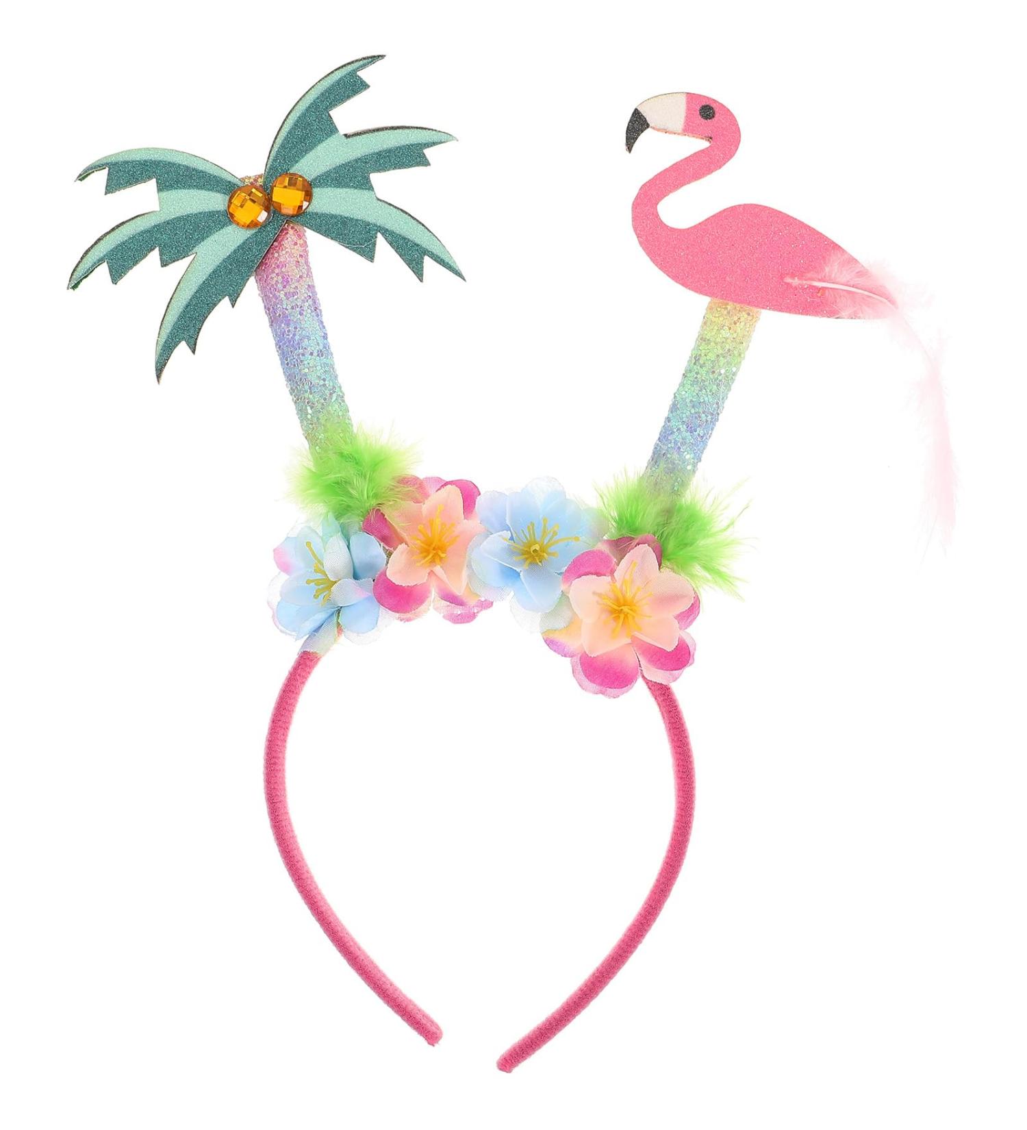 FRCOLOR 1pc Hawaiian Hair Accessories Makeup Hairband Summer Headband Novelty Headbands Tropical Headband Summer Party Palm Tree Head Bopper Apparel Make up Beach Vacation Non-woven Fabric - Buy Online on GoSupps.com