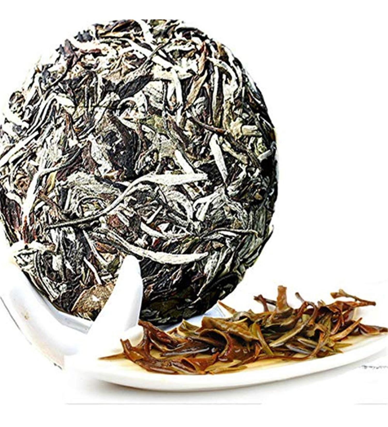 100g (0.22LB) Th blanc parfum de Caicheng Clair de lune Vieux th de Puerh Th cru de Puer Beaut Th Vieille nourriture organique de th Th blanc de pivoine Th cru - Buy Online on GoSupps.com