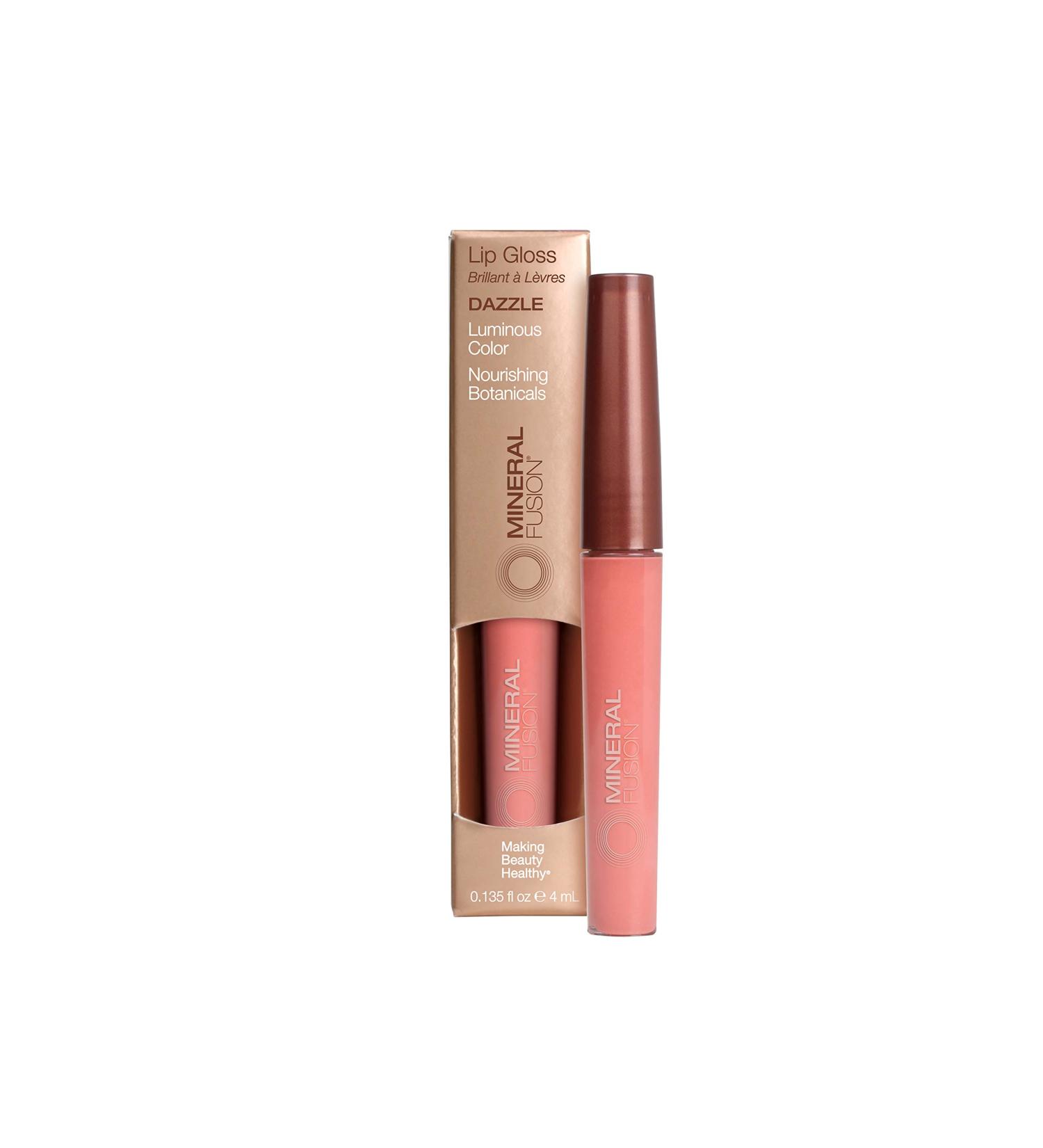 Mineral Fusion Dazzle Lip Gloss - 0.135 oz | Hydrating Shine & Natural Ingredients - Buy Online on GoSupps.com