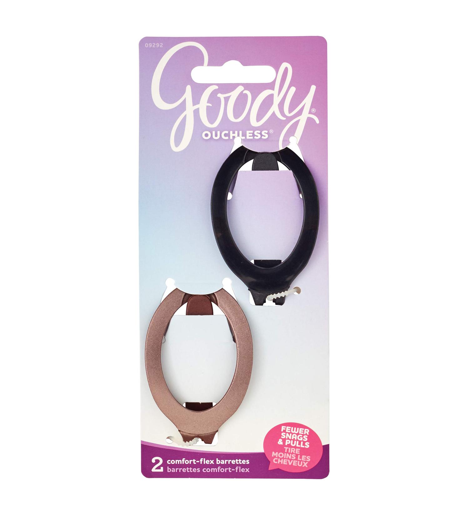 Goody Ouchless Flex Small Updo Hair Barrettes - 6 Count - Buy Online on GoSupps.com