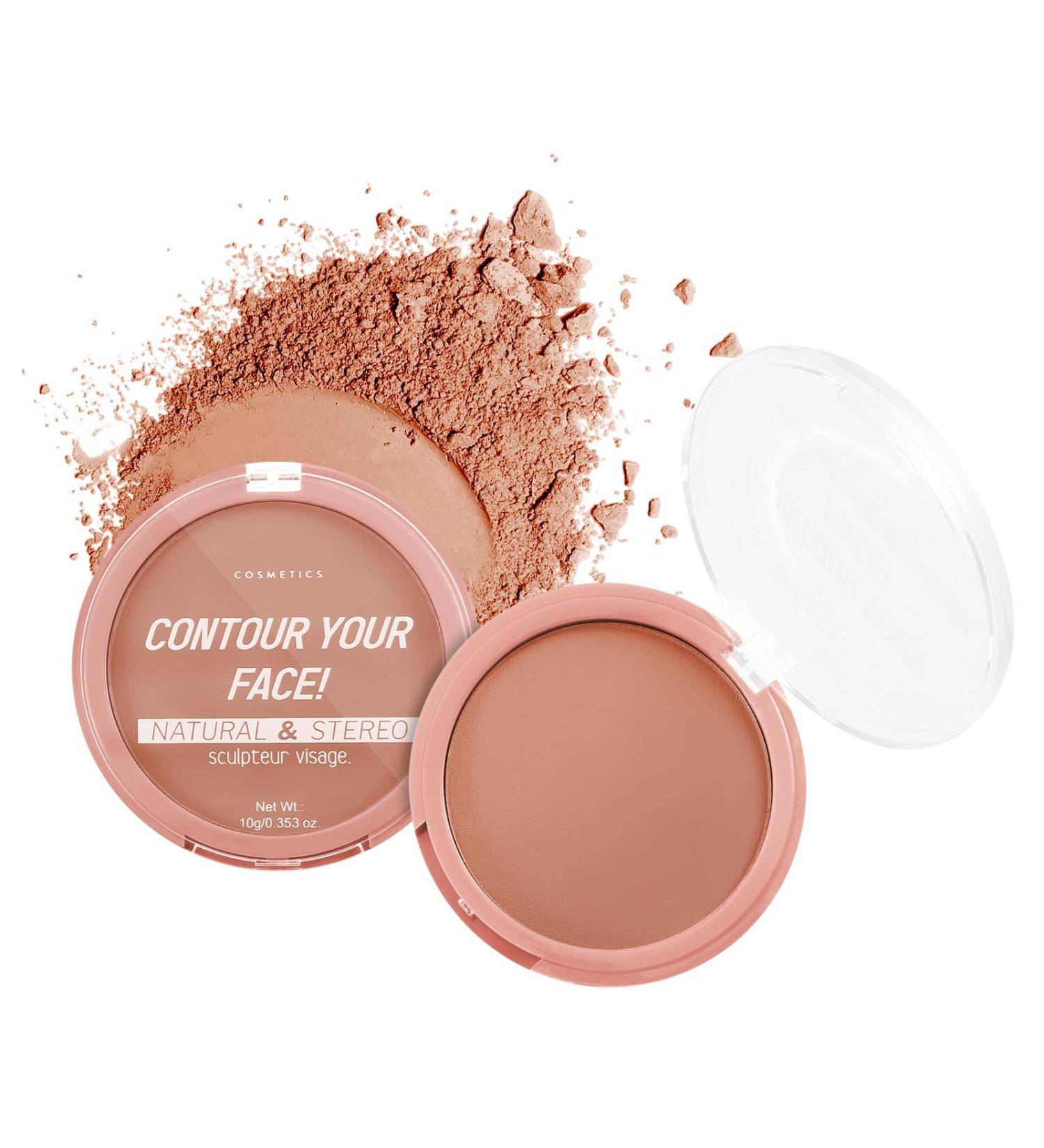 Boobeen 2 Paquets de Poudre Press e de Finition mate Imperm able et Contr lant l'huile Poudre Bronzante de Contour du Visage non Moussante Naturelle et Longue dur e Maquillage Bronzant 5 g (Lot de 2) 02# - Buy Online on GoSupps.com