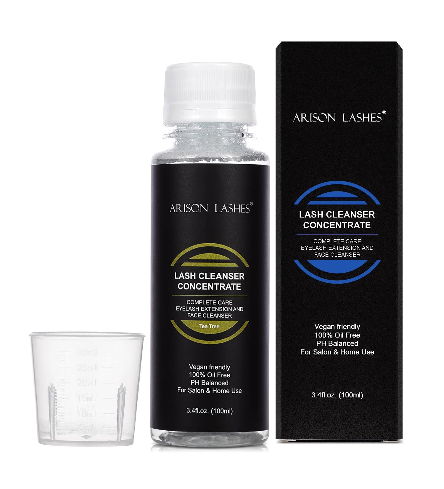 Lash Bath Foam Cleanser for Eyelash Extensions | 100ml Oil-Free Vegan Shampoo | DIY Professional Lash Care - Buy Online on GoSupps.com