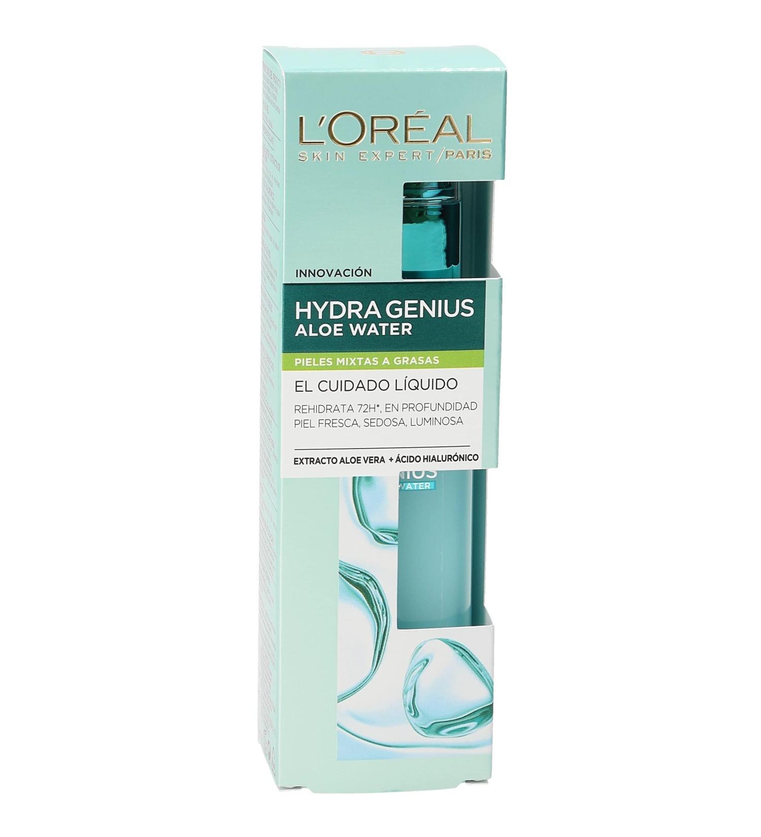 L'Oreal Moisturising Facial Fluid for Mixed to Oily Skin - 70ml | International Shipping Available - Buy Online on GoSupps.com