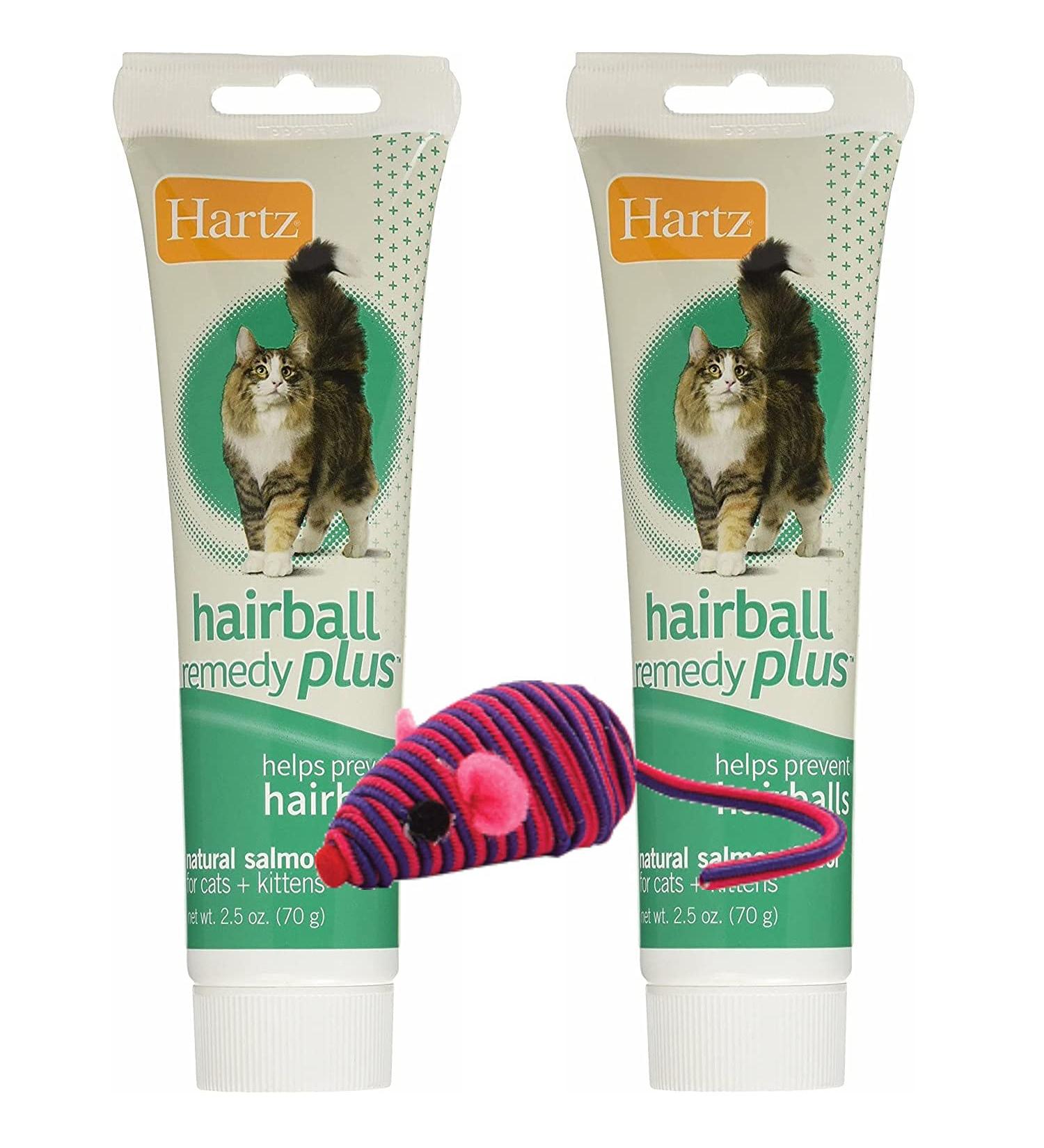 Hartz Hairball Remedy Plus Bundle Color:2 Pastes/Hypno Mouse