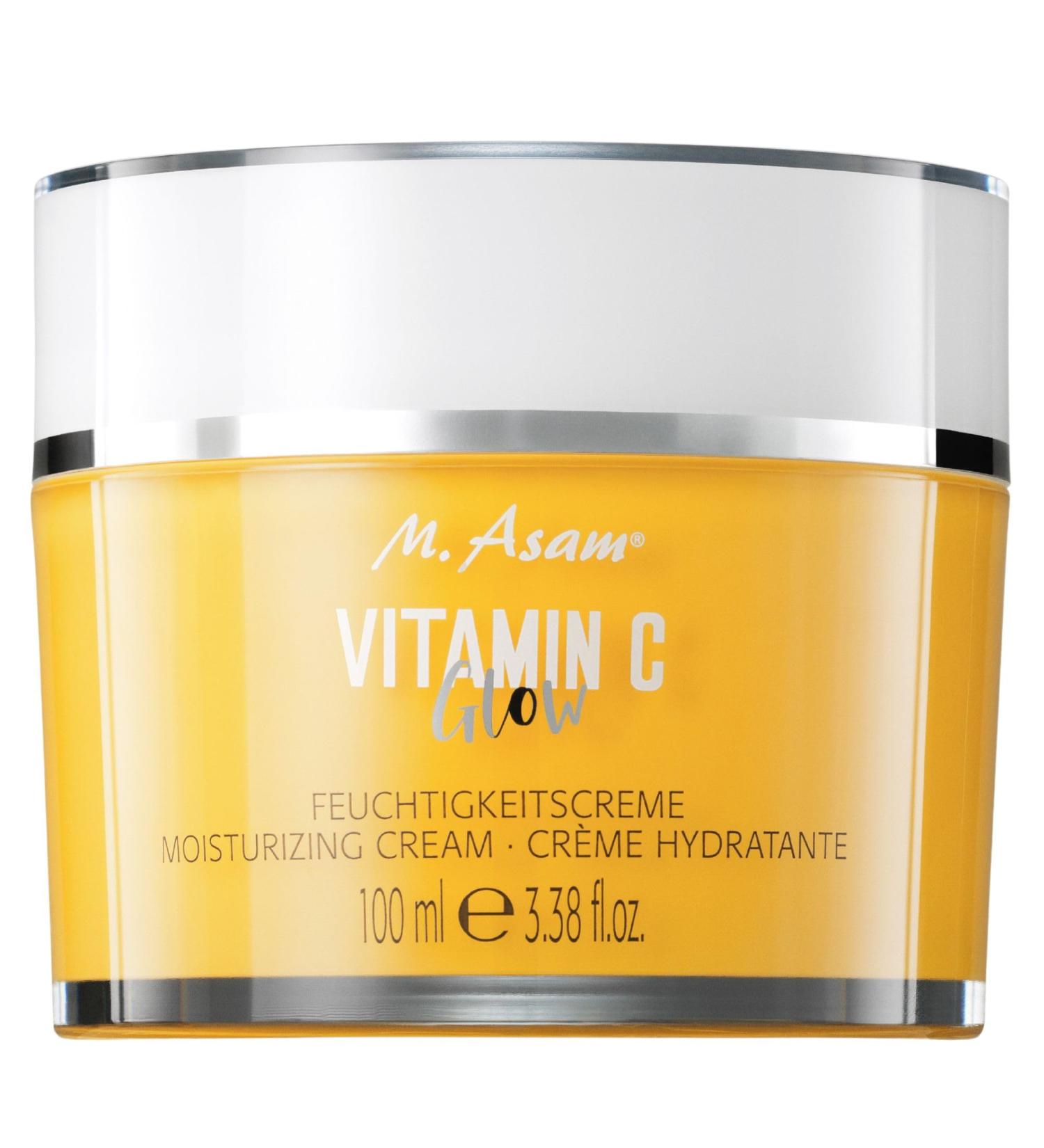 M. Asam Vitamin C Glow Moisture Cream XXL 100ml - 24h Face Cream with Turmeric & Gold Complex for Bright Hydrated Skin | Intensive Moisture & Glow - Buy Online on GoSupps.com