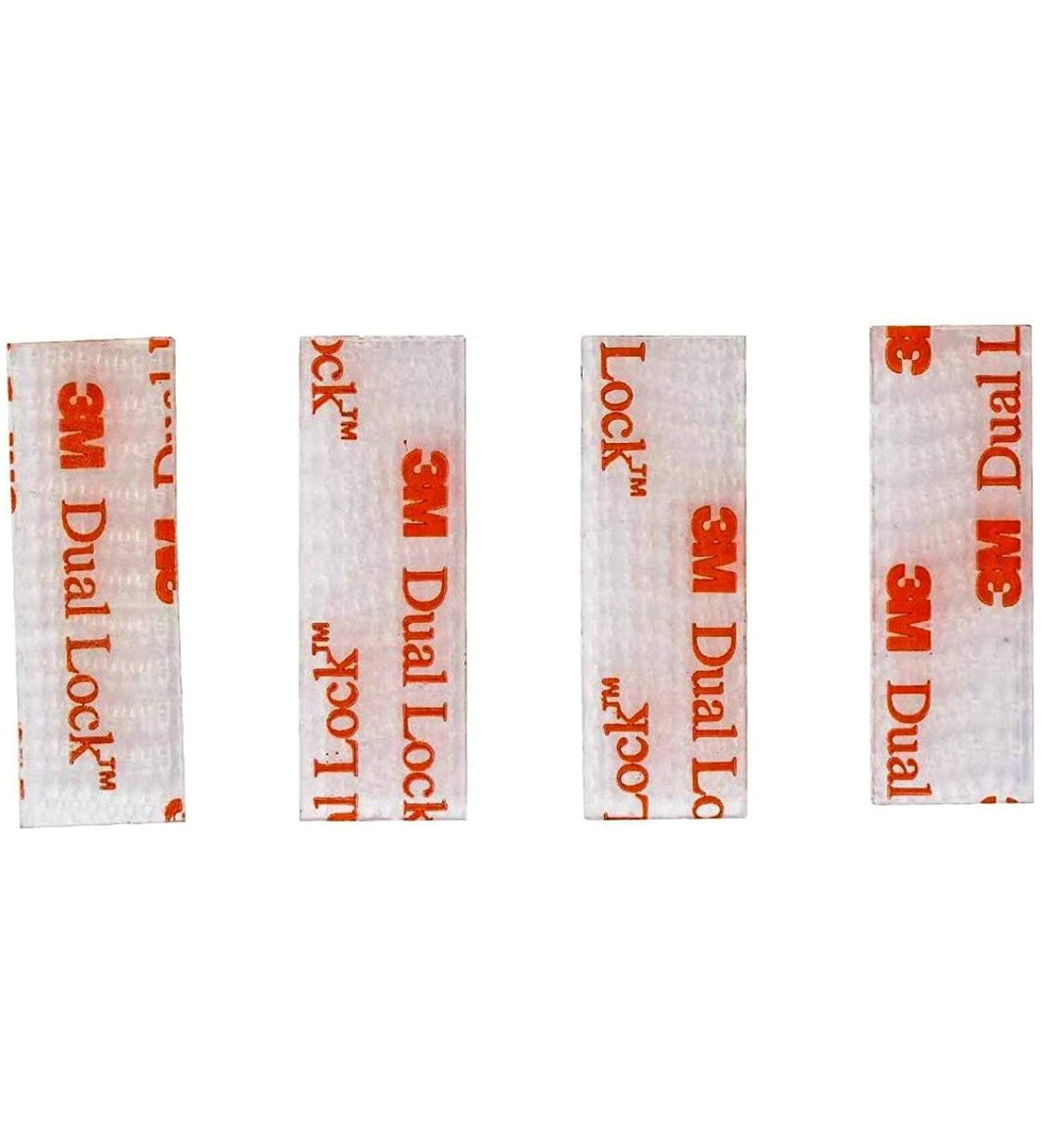EZ Pass/I-Pass/SunPass/Fastlane Dual Lock Adhesive Mounting Strips 4 Strips Each 1-1/2 in