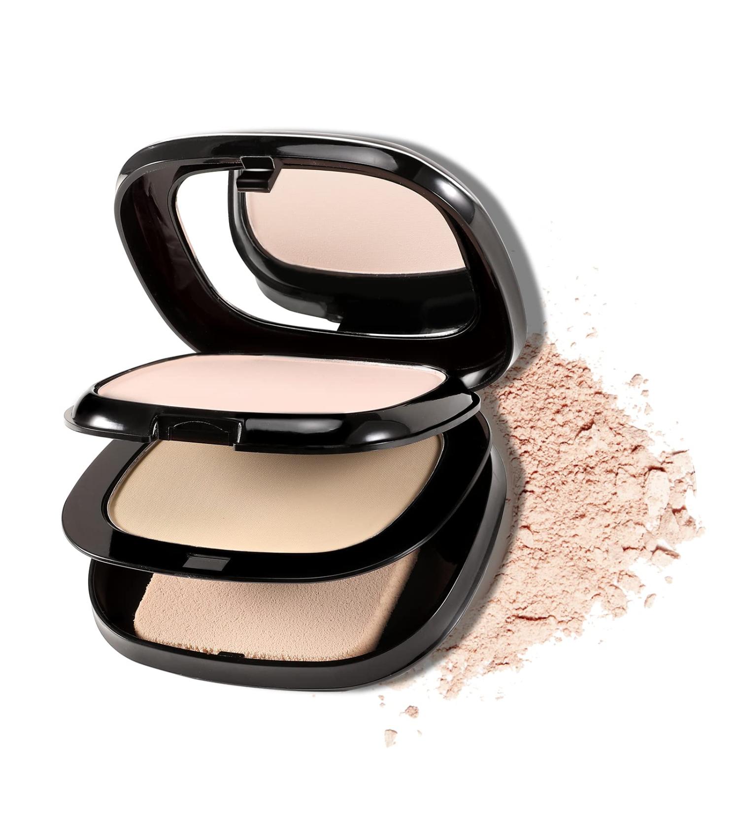 Boobeen 2 Layers Oil Control Pressed Powder - Long-Lasting Matte Finish, Light Shade Compact Foundation - Buy Online on GoSupps.com