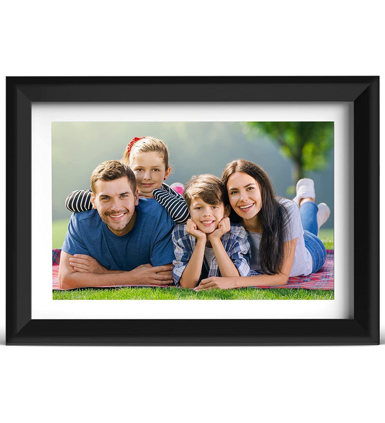 Skyzoo 10.1'' WiFi Digital Picture Frame | 1280x800 IPS Touch Screen | Share Photos and Videos Remotely | Gift for Friends and Family - Buy Online on GoSupps.com