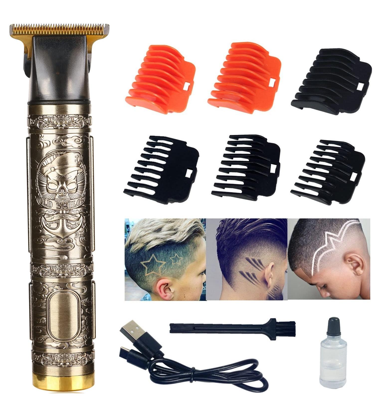 Miyutu Cordless Hair Clippers for Men - Rechargeable T Blade Trimmer for Zero-Gravity Haircuts - Buy Online on GoSupps.com