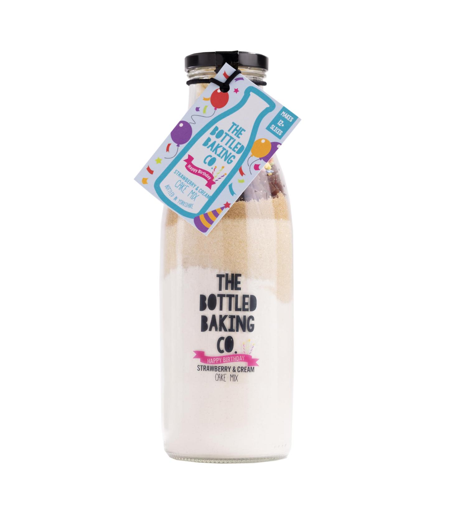 The Bottled Baking Co. Happy Birthday Cake Baking Mix-750ml - Buy Online on GoSupps.com
