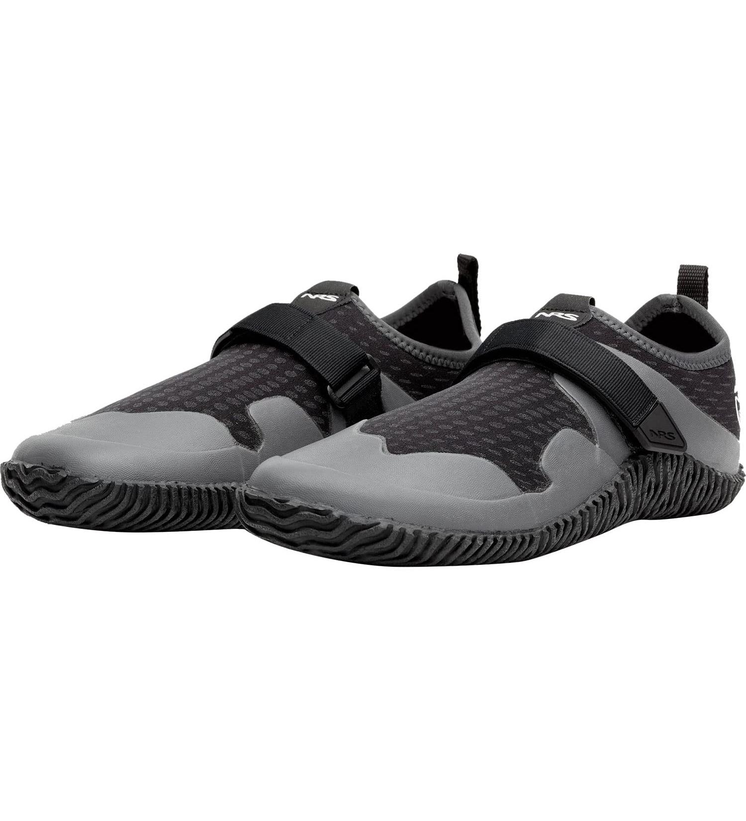 NRS Men's Kicker Wetshoes Black 10 - Durable Water Shoes for Water Sports - Buy Online on GoSupps.com