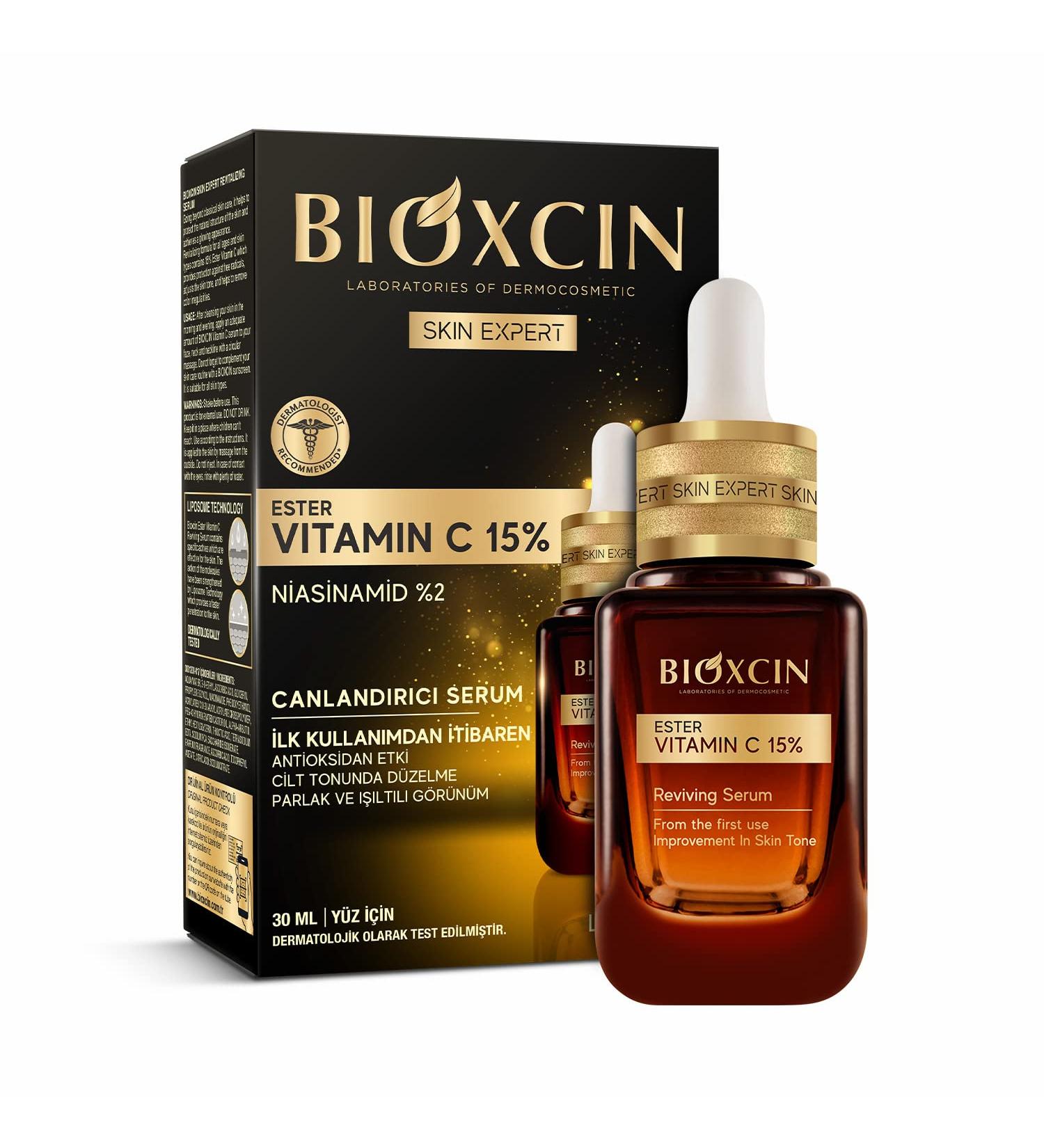 Bioxcin Vitamin Cester niacinamide revitalizing serum - Buy Online on GoSupps.com