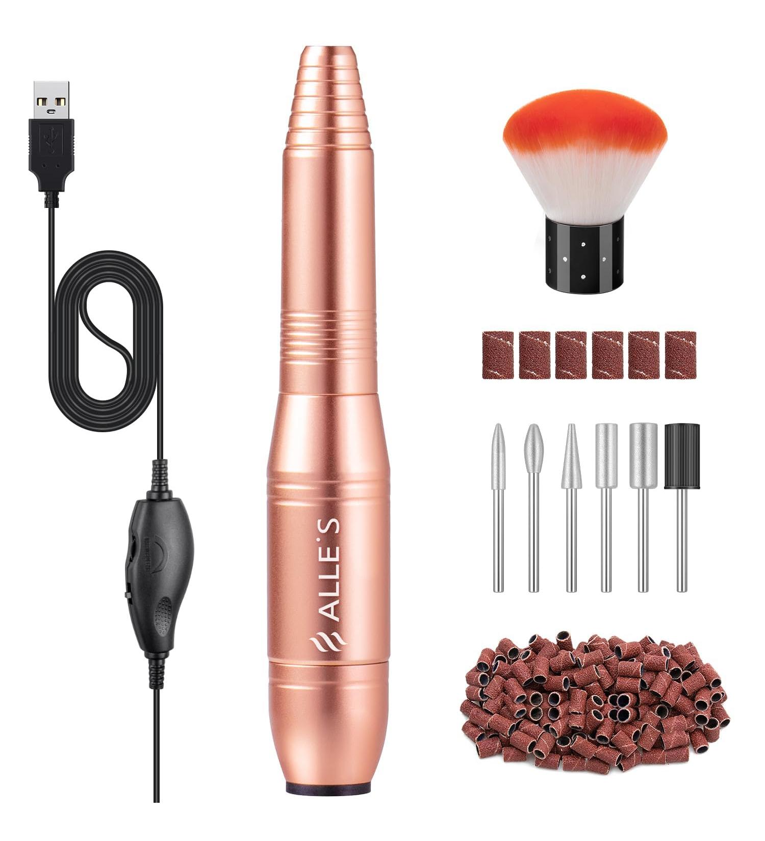 Alls Electric Nail Cutter - 20 000 RPM Manicure & Pedicure Set with Grinding Bands | Nail Drills for Gel Nails | Premium Electric Nail File - Buy Online on GoSupps.com