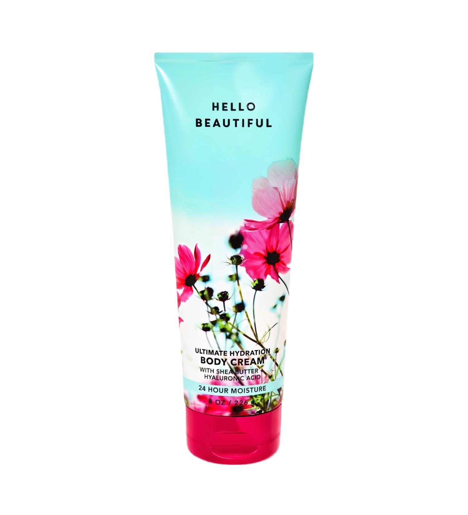 Bath and Body Hello Beautiful Ultimate Hydration Body Cream | 8 Oz