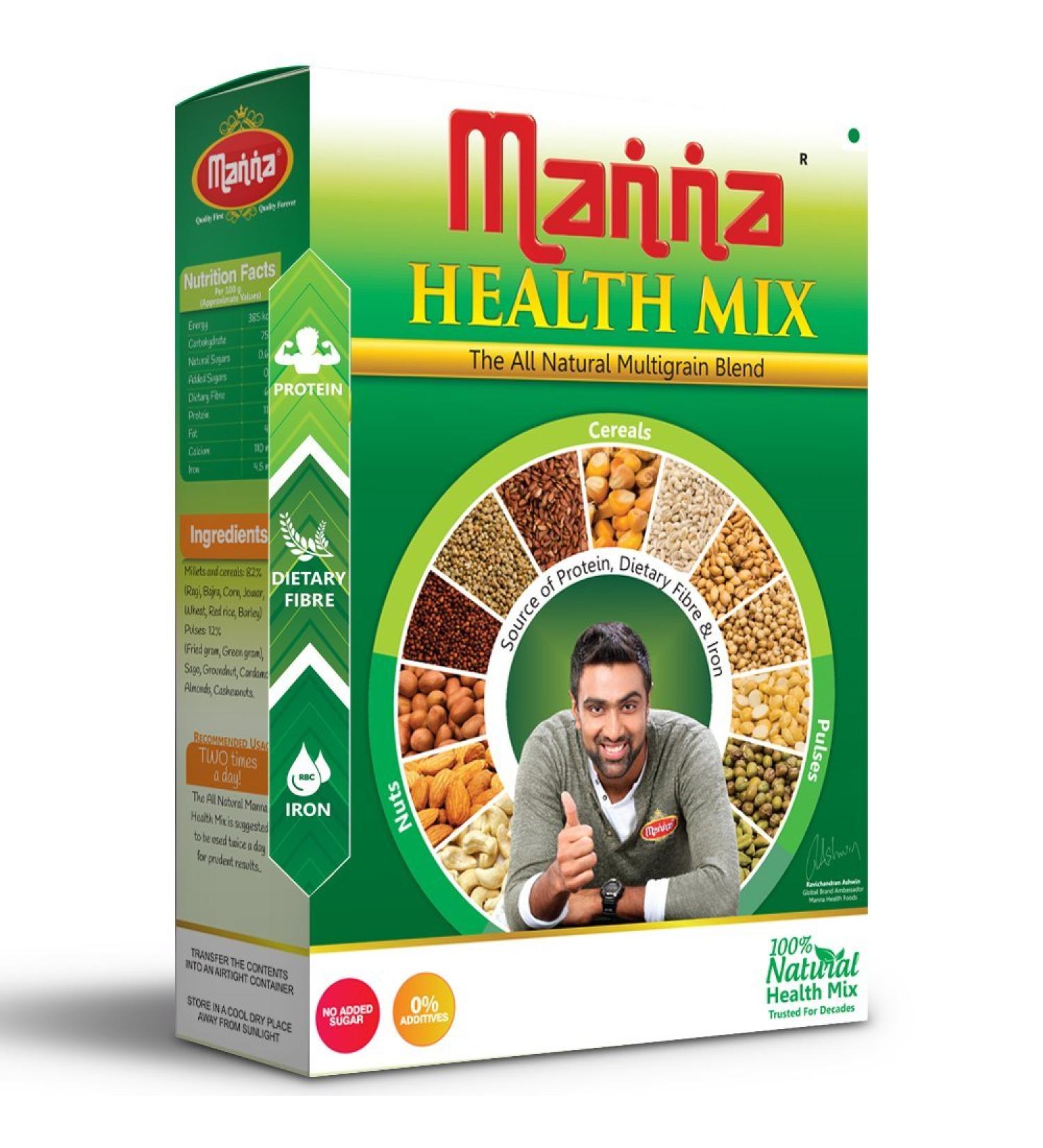 Manna Health Mix 500g - Nutritious Blend for Wellness - Buy Online on GoSupps.com