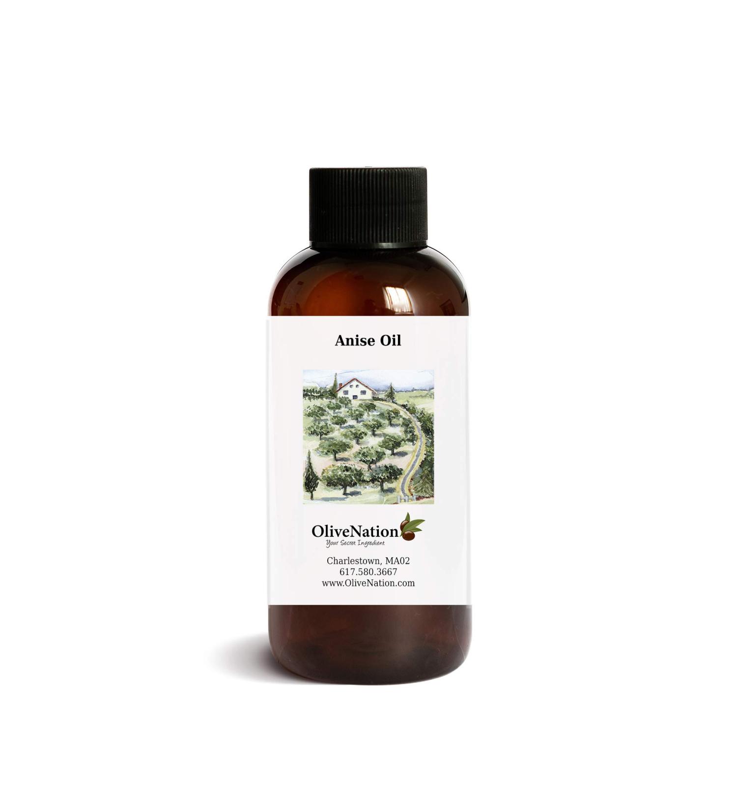 OliveNation Anise Oil, Food Grade Star Anise Essential Oil for Cooking or Flavoring - 8 ounces 8 Fl Oz (Pack of 1)