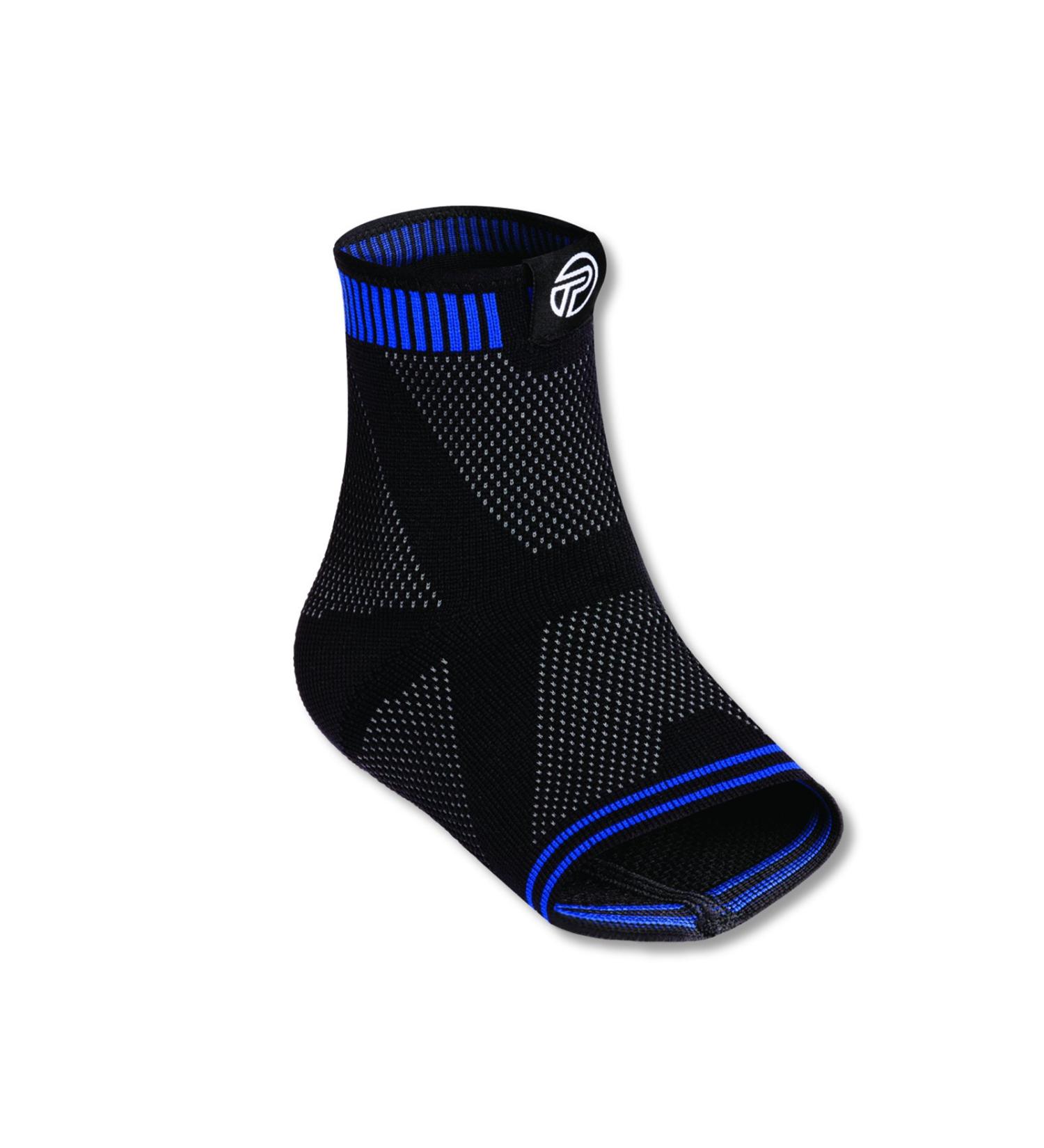 Pro-Tec 3D Flat Ankle Support - Medium Blue Black Medium