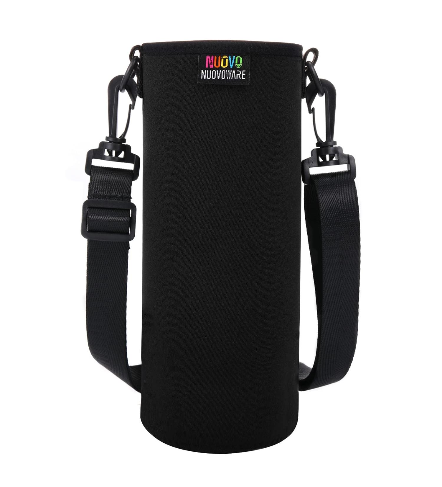 Nuovoware Universal Drinking Bottle Pocket Case - Neoprene Water Flashing Bag with Adjustable Weightless Beam | Perfect Protective Cover for Travel & Adventures - Buy Online on GoSupps.com