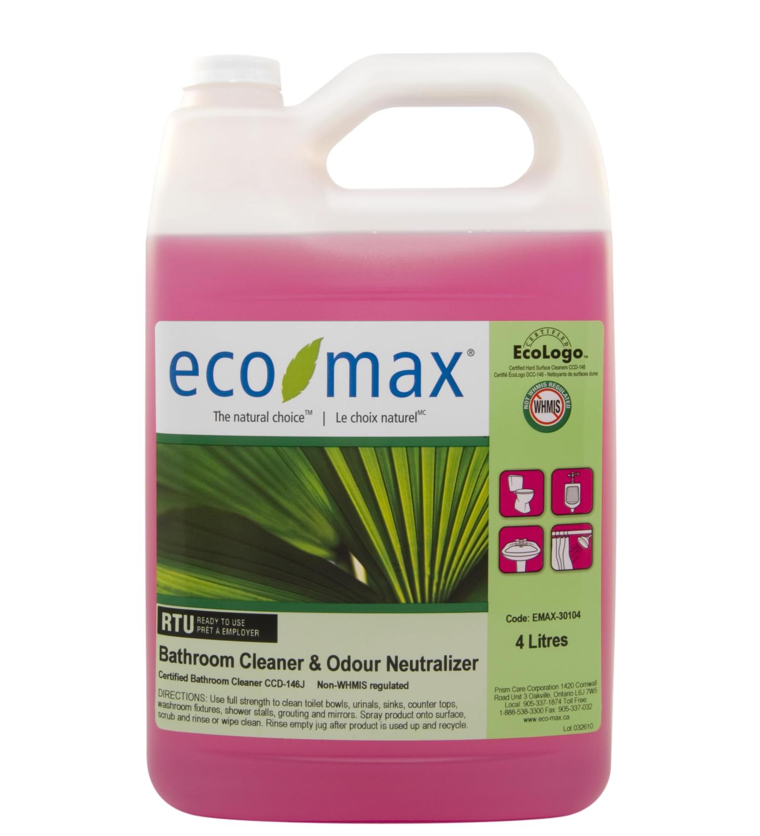 Eco-Max Bathroom Cleaner & Odour Neutralizer