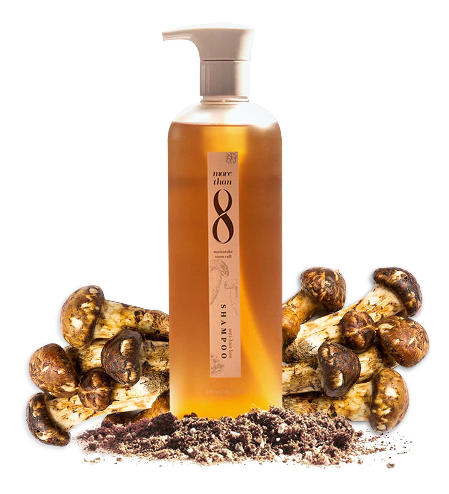 8+ Anti Hair Loss Shampoo with Matsutake Stem Cell Extract - 480ml | Hair Thickening for Thinning & Loss - All Hair Types - Buy Online on GoSupps.com