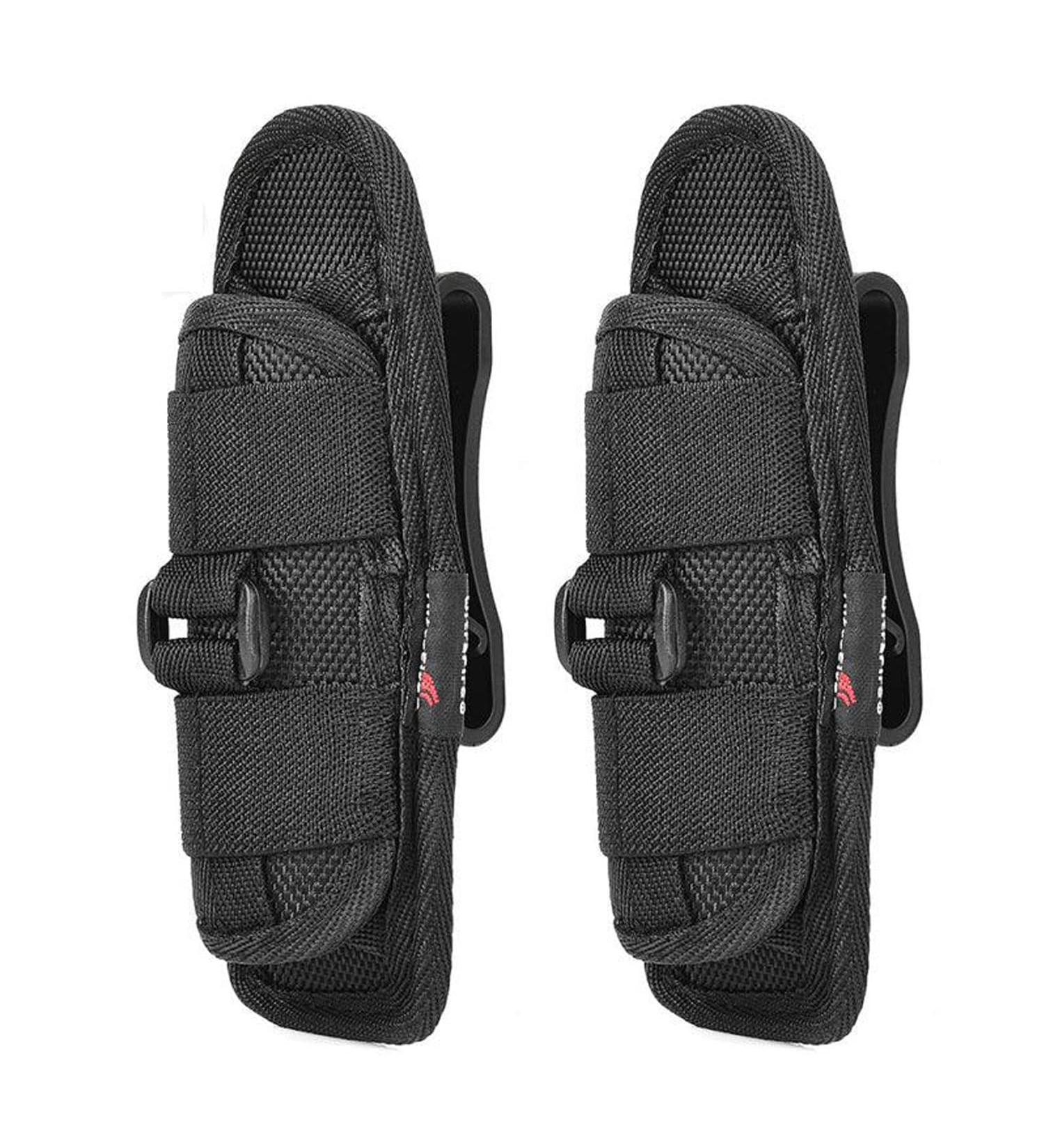 Buy UltraFire Flashlight 2 Pack | Elastic Nylon Holster & 360 Rotating Belt Clip | International Shipping Available - Buy Online on GoSupps.com