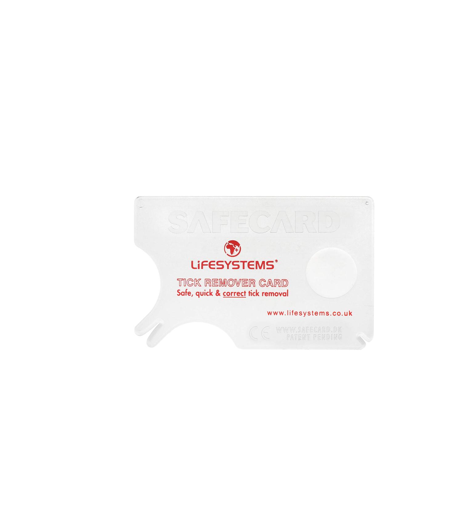 Lifesystems Tick Removal Card - Essential Tool for Outdoor Safety | Shop Now for Global Shipping - Buy Online on GoSupps.com