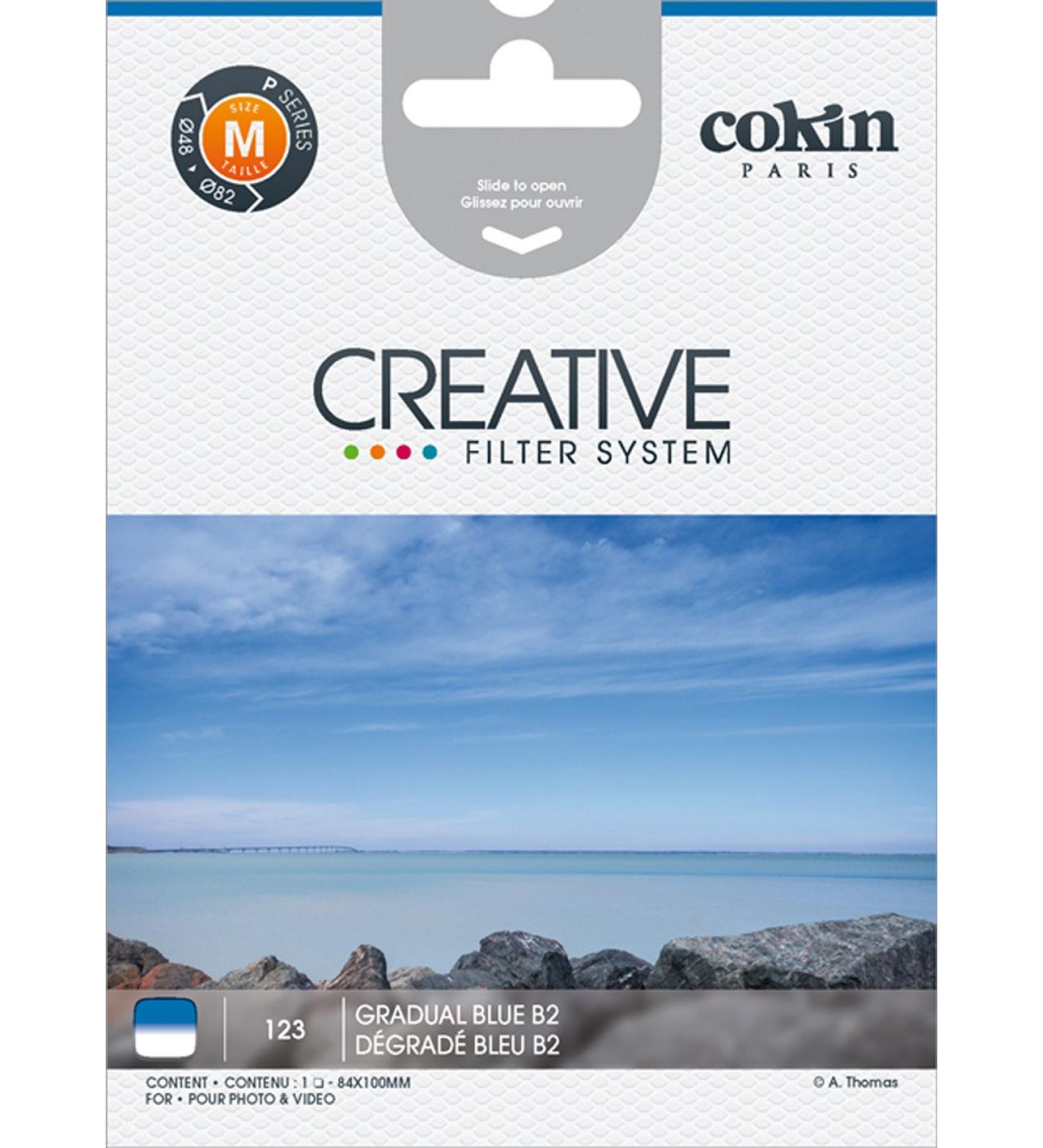 Cokin P123 Filter - P Blue Graduated B2 | Enhance Your Photography - Buy Online on GoSupps.com