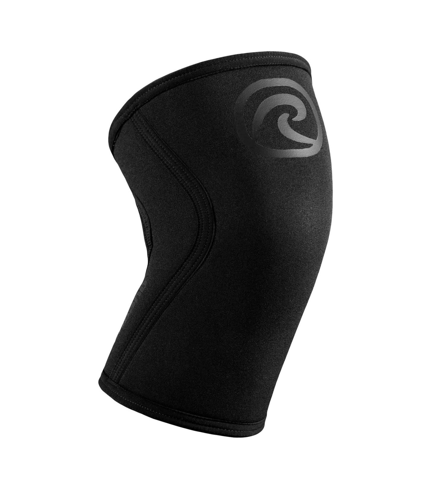 Rehband 5mm Knee Sleeve for Weightlifting - Carbon/Black - Medium - Buy Online on GoSupps.com