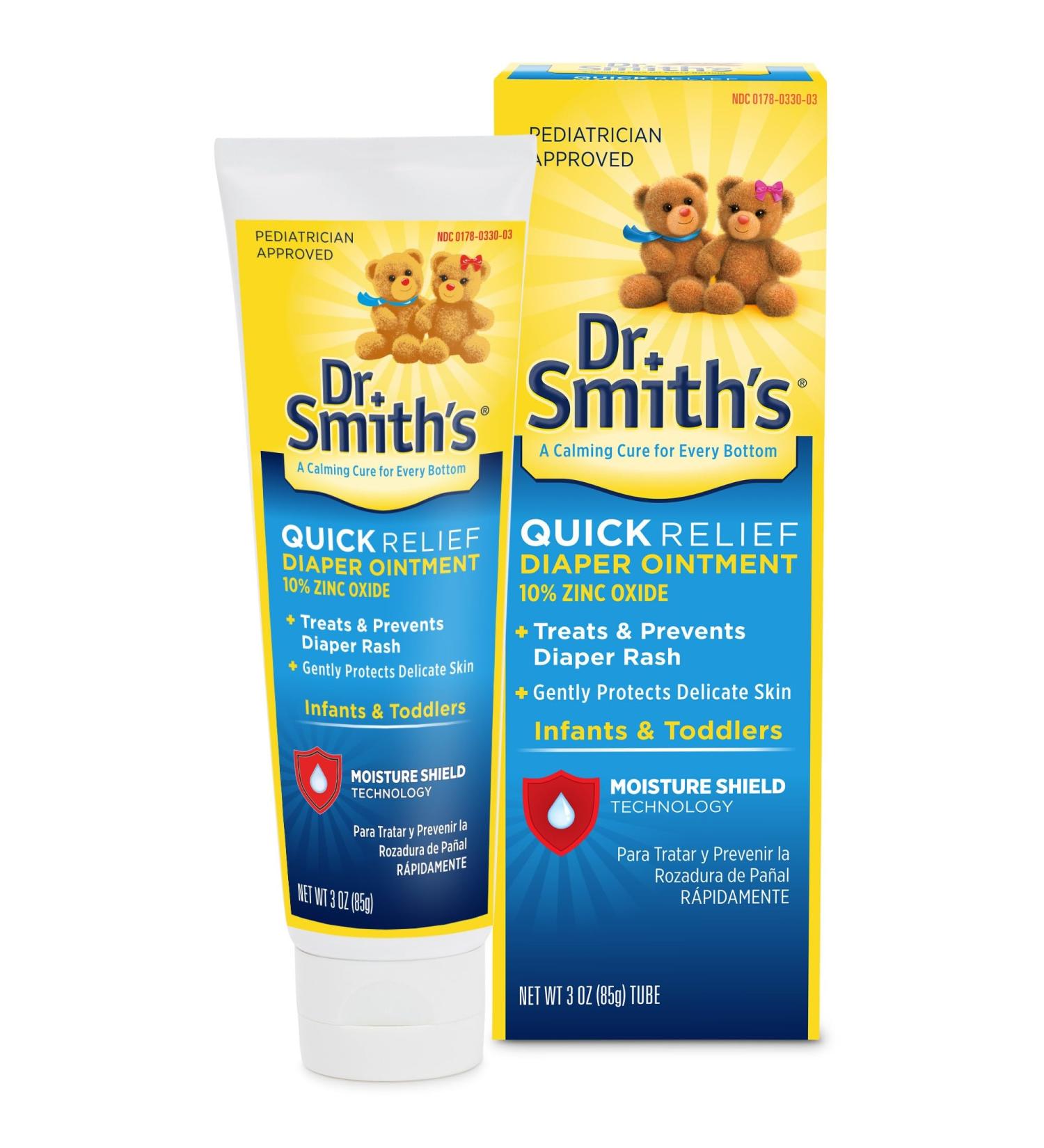 Dr. Smith's Diaper Rash Ointment - Soothing Relief for Babies | Shop Internationally - Buy Online on GoSupps.com