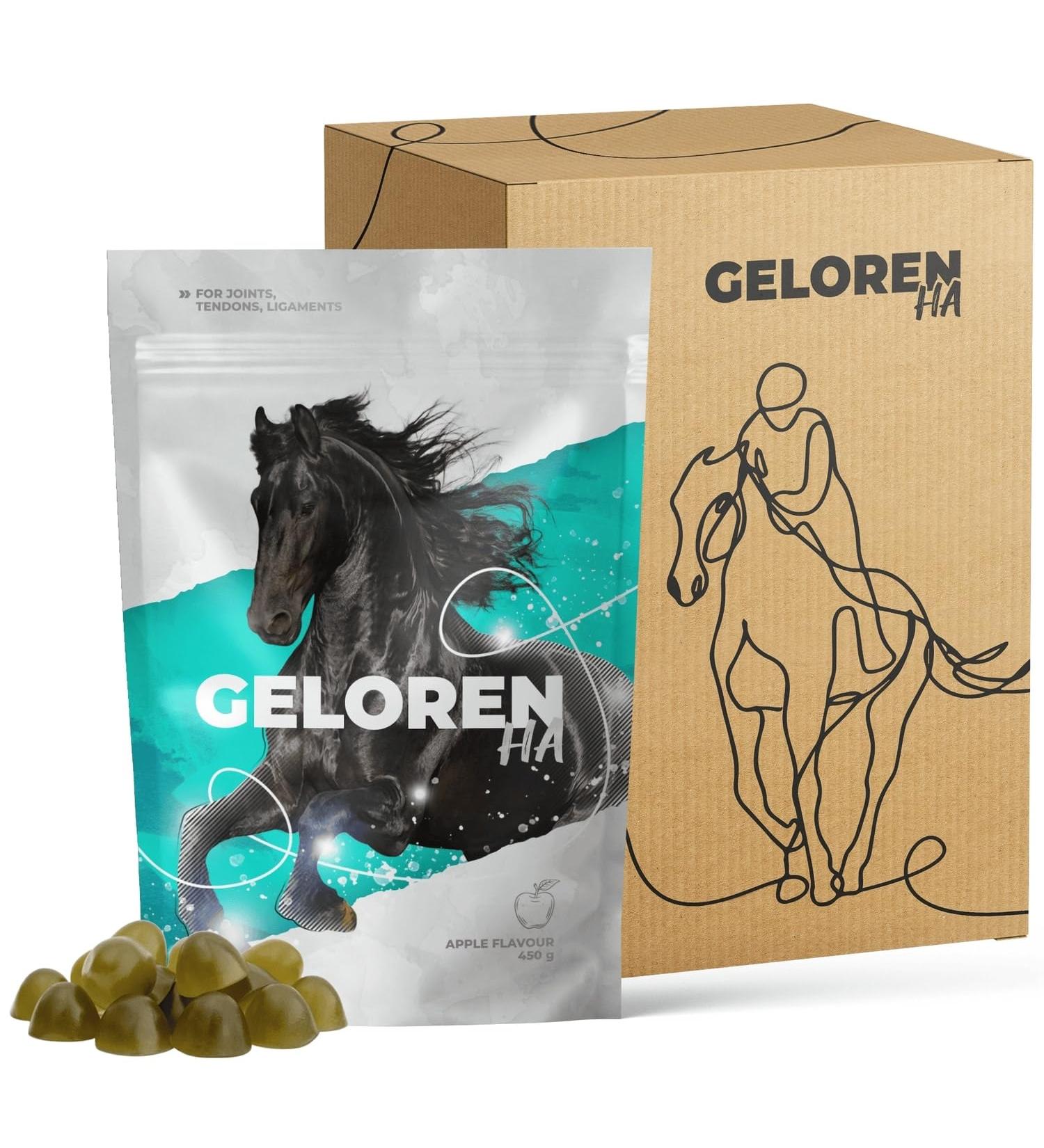 Shop Natural Joint Additives for Horses - Hyaluronic Acid & Apple Flavored Cubes - 3x450g - Buy Online on GoSupps.com
