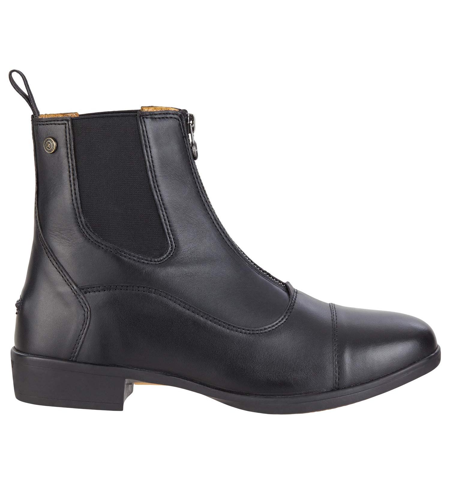 Suedwind Advanced II FZ Reit Ankle Boot | Cowhide Slipper Shoe with Front Zipper | Ortholite Sole | Comfortable Black Boots Size 36 - International Shipping Available - Buy Online on GoSupps.com