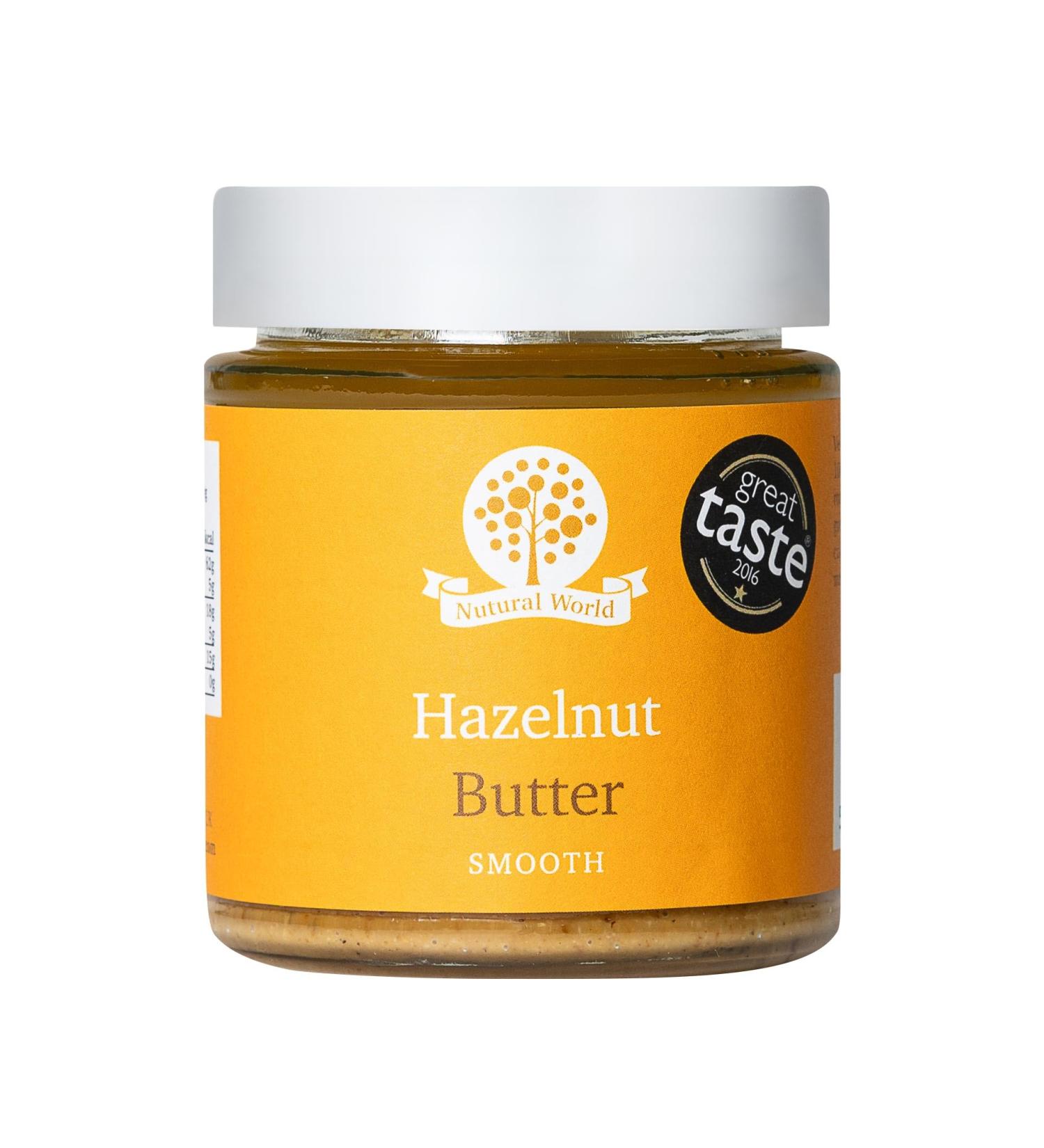 Nutural World - Beurre de noisette onctueux (170g) Vainqueur des Great Taste Awards Onctueux 170 g (Lot de 1) - Buy Online on GoSupps.com