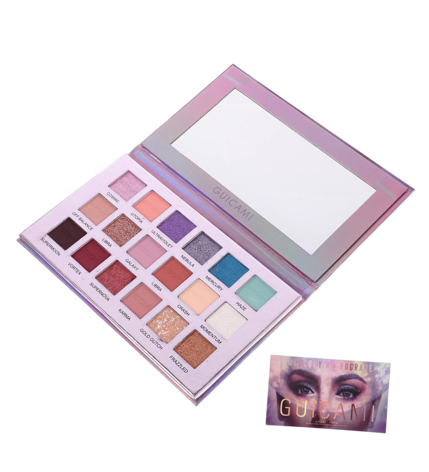 Didiseaon 1pc 15 15 Colors Eye Shadow Plate Portable Eyeshadow Compact 15 Colors Eyeshadow Powder - Buy Online on GoSupps.com