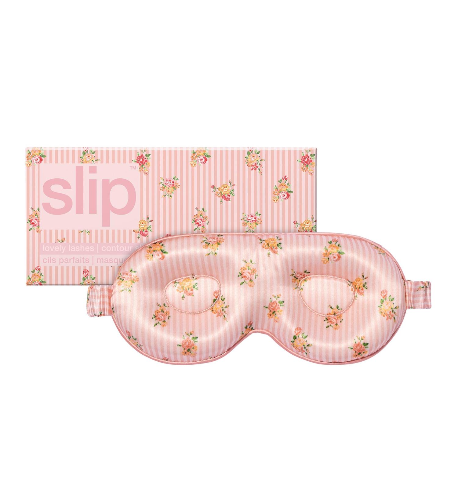 Slip Petal Contour Sleep Mask - 100% Mulberry Silk Ultra Soft & Adjustable for Optimal Light Blocking & Comfort - Buy Online on GoSupps.com