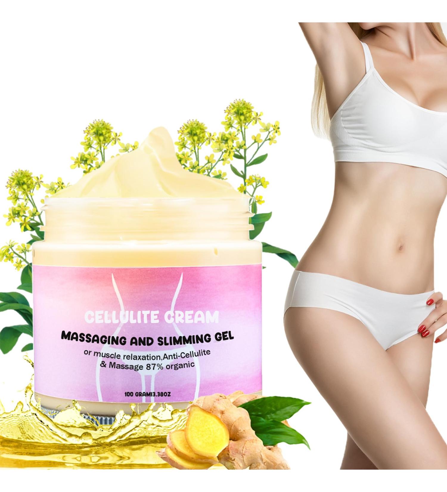 Anti Cellulite Cream & Active Mustard Ointment for Waist Abdomen and Buttocks Shape 100g - Buy Online on GoSupps.com