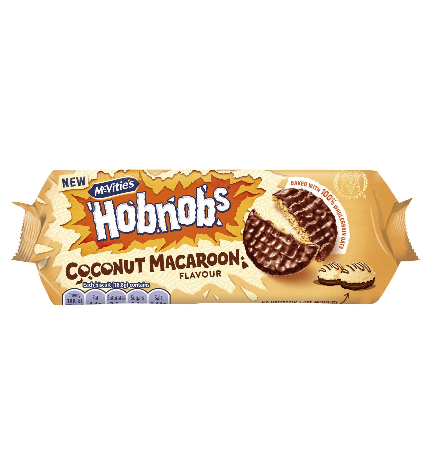 McVitie's Chocolate Hobnobs Coconut Macaron - Buy Online on GoSupps.com