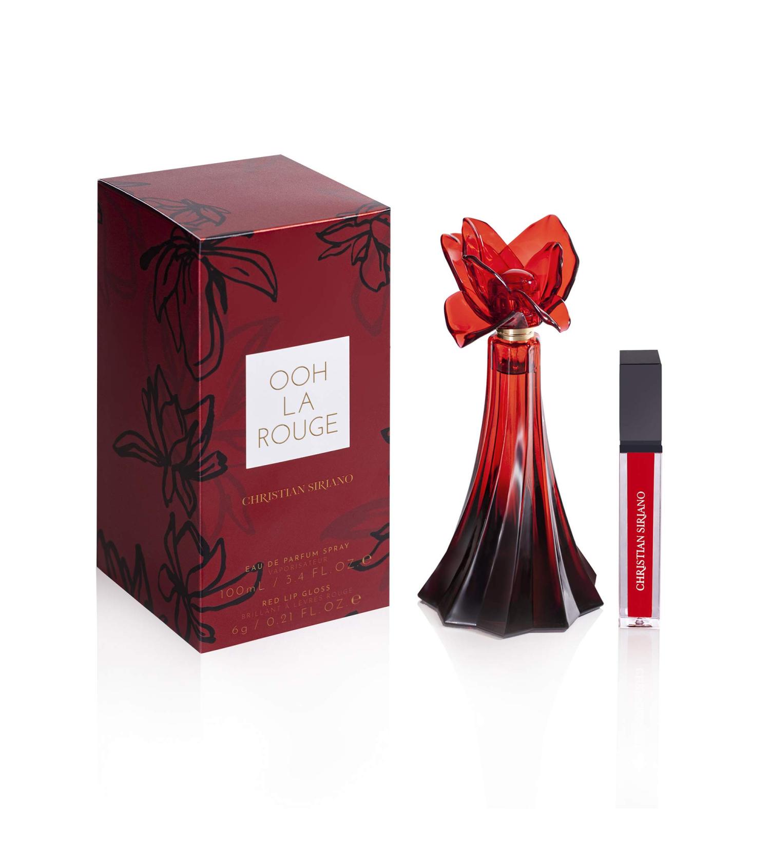 Christian Siriano Ooh La Rouge Eau de Parfum Spray 3.4 oz + Lip Gloss 0.21 oz - Buy Online on GoSupps.com