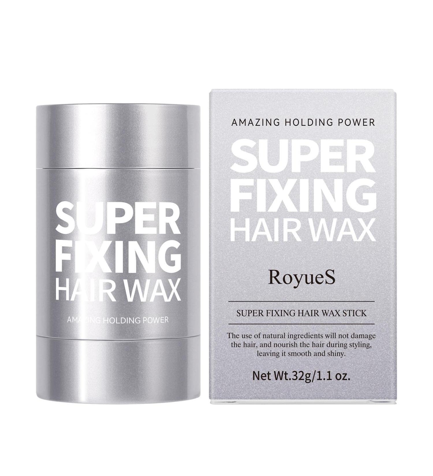 Flyaways Hair Stick Non-Greasy Flyaways Hair Stick - Finishing and Styling Hair Wax Fly Away Hair Tamer Stick and Wax Stick for Hair Wig Head Flyaways Control and Frizz - Buy Online on GoSupps.com