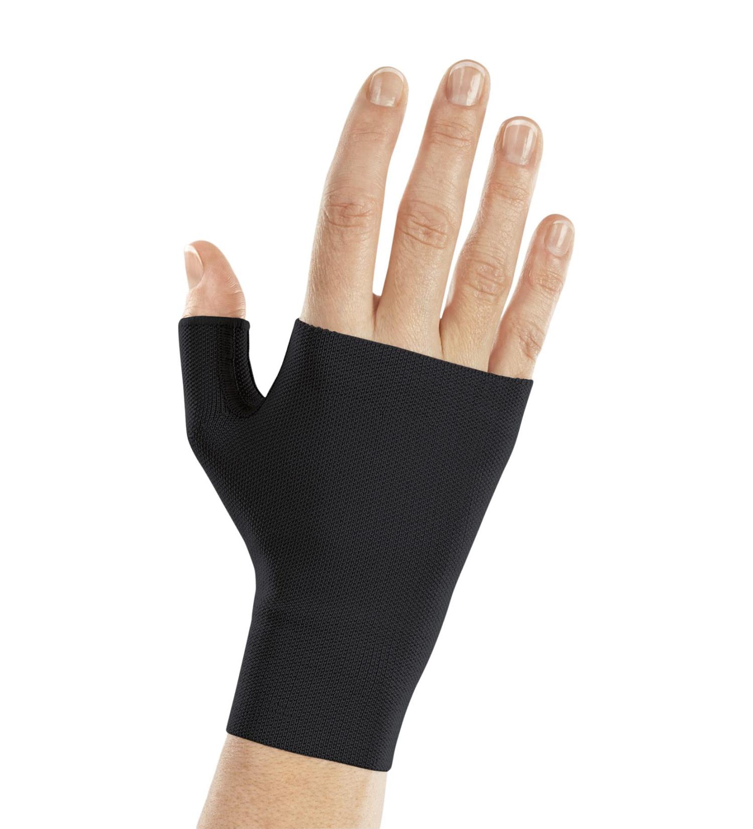 Mediven Harmony 20-30 mmHg Seamless Lymphedema Compression Gauntlet - Black Size V | International Shipping Available - Buy Online on GoSupps.com