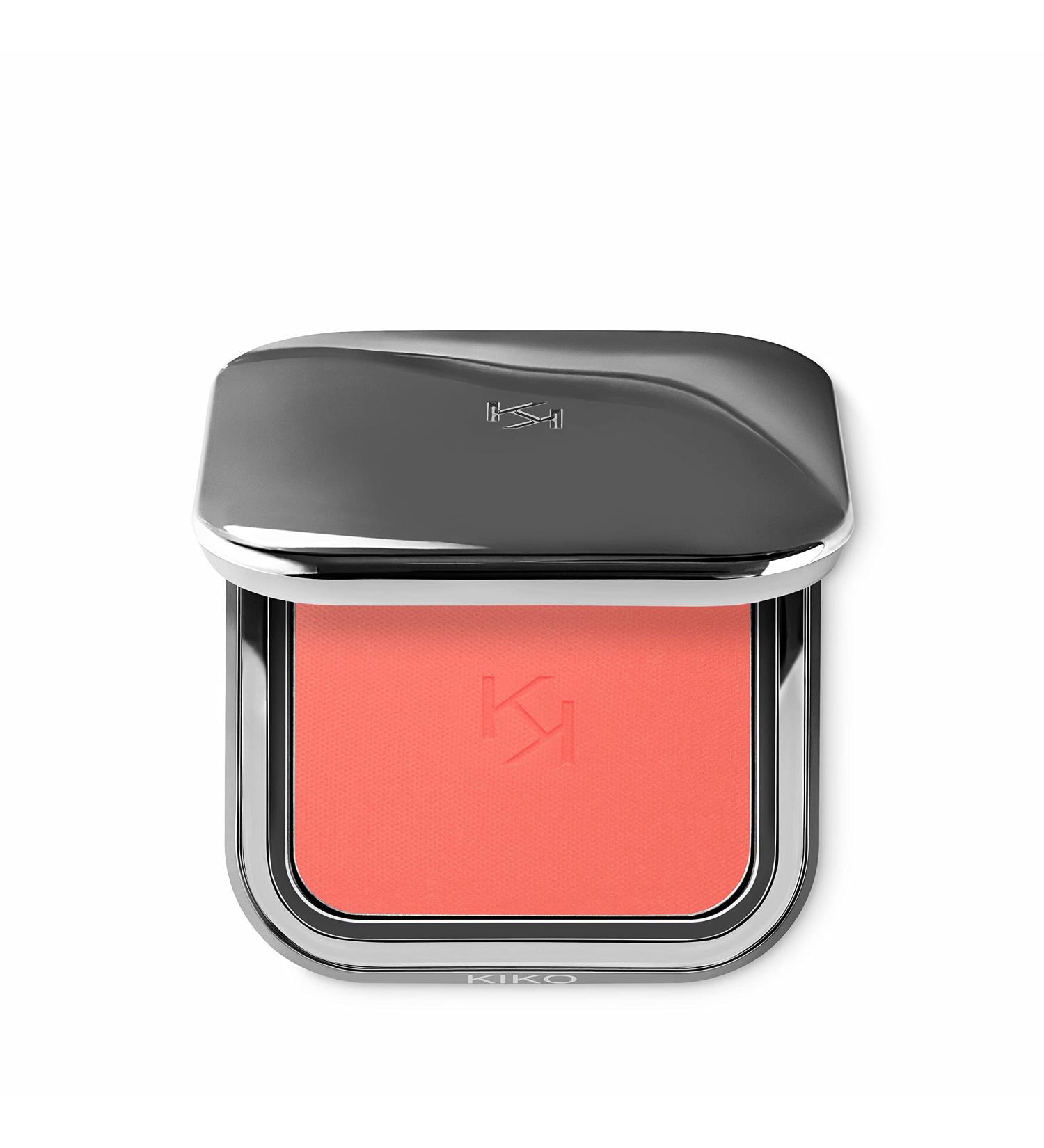 KIKO Milano Unlimited Blush 02 | Long-lasting powder blush for individual modelling 02 Natural Tangerine
