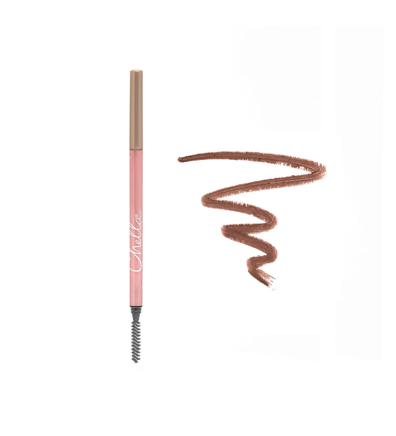 Chella Tantalizing Taupe Eyebrow Pencil - Vegan & Gluten-Free Formula - Long-Wearing & Smooth Consistency - 1 Count - Buy Online on GoSupps.com